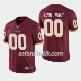Washington Redskins Tröjor Custom Nike Röd I 100th - Herr